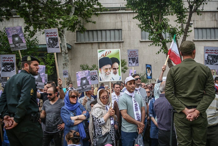 عکس/ راهپیمایی ارامنه تهران به مناسبت ۲۴ آوریل