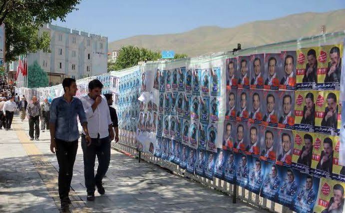 گزارش تصویری / شور انتخاباتی در کردستان و کرمانشاه