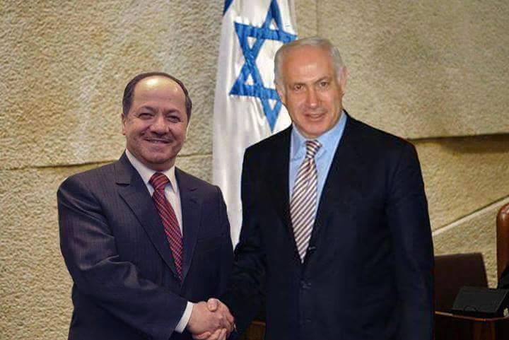 نتانیاهو و مسعود بارزانی