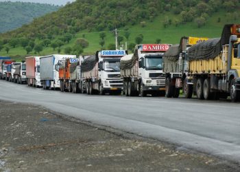ترانزیت کالا از مرز تمرچین به یک‌میلیون و ۱۱۰ هزار تن رسید