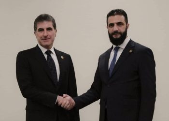 دیدار بارزانی و جولانی/ توافق برای مبارزه با گروهک‌های تروریستی