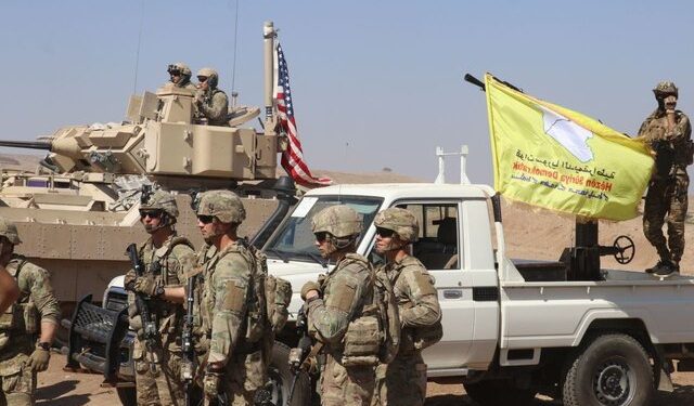 واگذاری پایگاه آمریکا در سوریه به نیروهای وابسته به پ.ک.ک