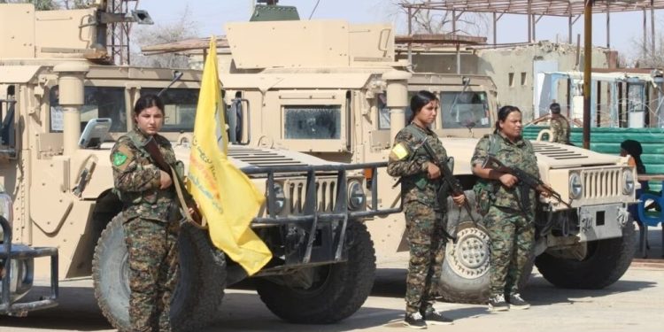 تصویب بودجه نظامی آمریکا برای حمایت از وابستگان پ.ک.ک در سوریه