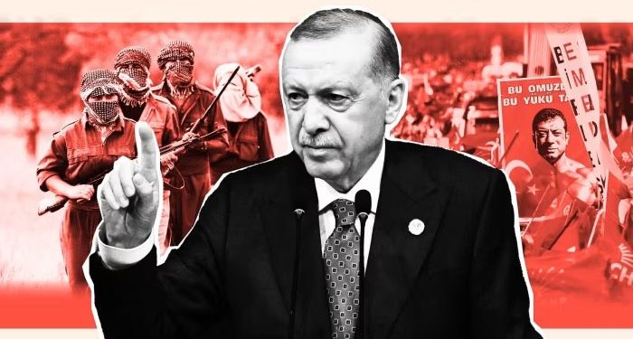 اردوغان: پ.ک.ک «علف‌های هرز زیان‌آور» است و ریشه‌کن می‌شود