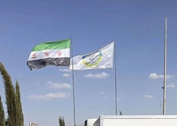 نمایش پ.ک.ک در سوریه؛ بازی با پرچم برای تحمیل واقعیت جعلی