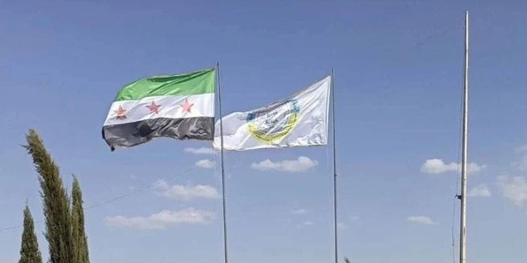 نمایش پ.ک.ک در سوریه؛ بازی با پرچم برای تحمیل واقعیت جعلی